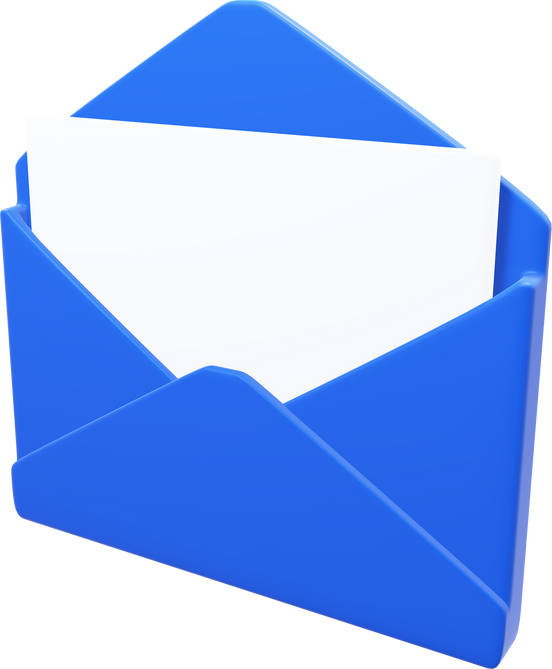 3D Email Icon Rendering 